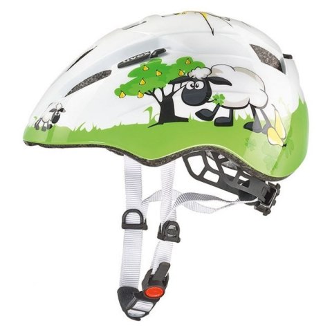 Kask rowerowy Uvex Kid 2 Kids biało-zielony Uvex