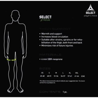 Ochraniacz na udo Select 6300 Select