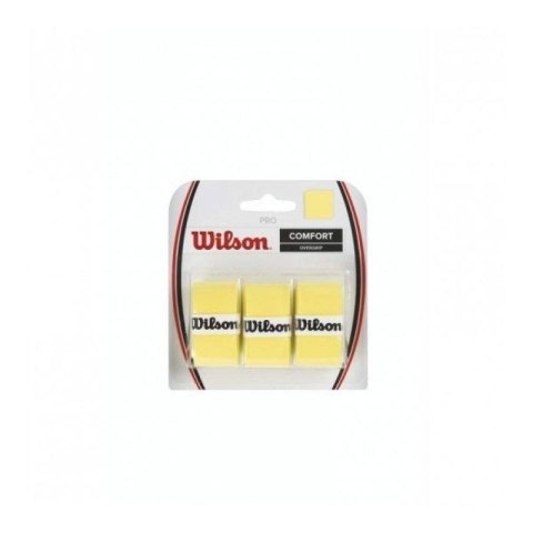Owijki Wilson Pro Overgrip 3 szt żółte Wilson
