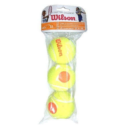 Piłki tenisowe Wilson Starter Orange Junior 3szt Wilson