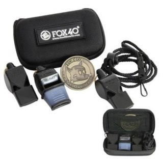 Zestaw sędziowski FOX 3 gwizdki + etui 6906-0500 Fox