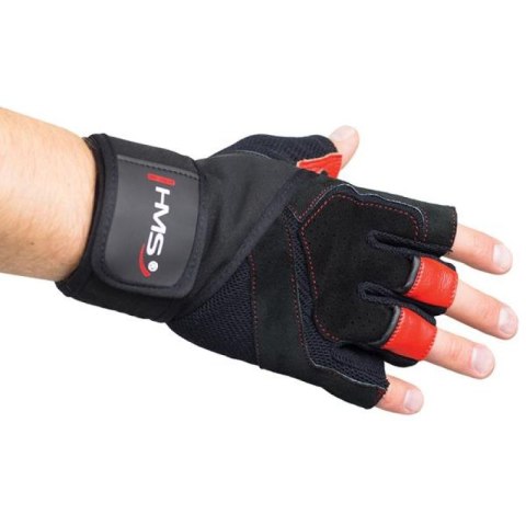 Rękawice na siłownię Black/Red HMS RST01 ROZM. XXL HMS