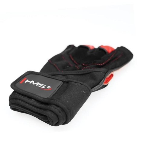 Rękawice na siłownię Black/Red HMS RST01 r.L HMS