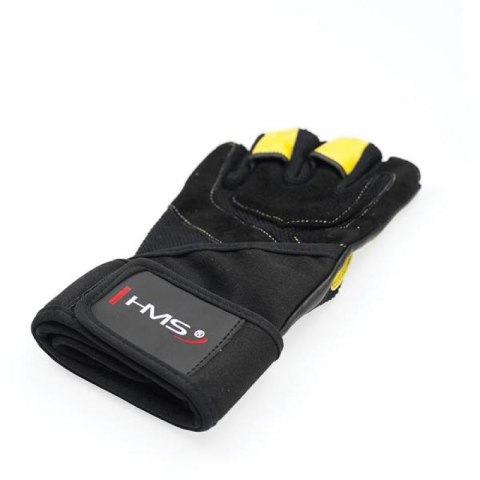Rękawice na siłownię Black/Yellow HMS RST01 r.S HMS