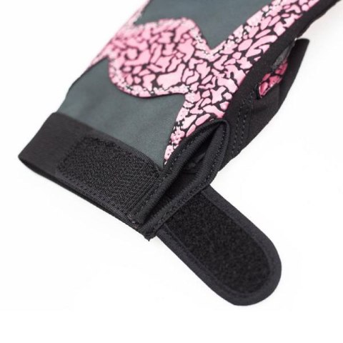Rękawice na siłownię Pink/Gray W HMS RST03 r.S HMS