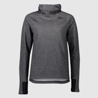 POC x21621111053med1 - W's Merino Hood_Sylvanite Grey Melange POC