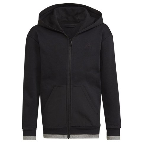 Bluza adidas Fleece Full-Zip Hoody Jr HN6182 Adidas