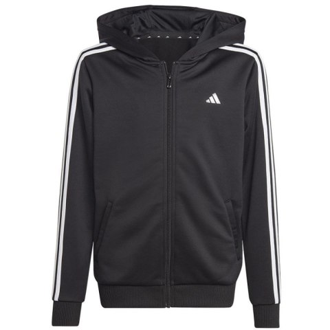 Bluza adidas TR-ES 3 Stripes Full-Zip Hoody Jr HY1102 Adidas