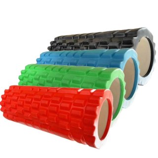 Wałek do masażu karbowany PVC 33x14cm Inny