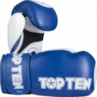 Rękawice bokserskie TOP TEN STAR-XLP 10 oz czerwone