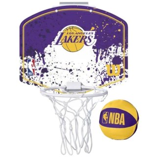 Tablica do koszykówki Mini Wilson NBA Team Los Angeles Lakers Mini Hoop WTBA1302LAL Wilson