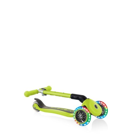 Hulajnoga 3-kołowa Globber Foldable Lights Lime Green Jr 437-106 Globber
