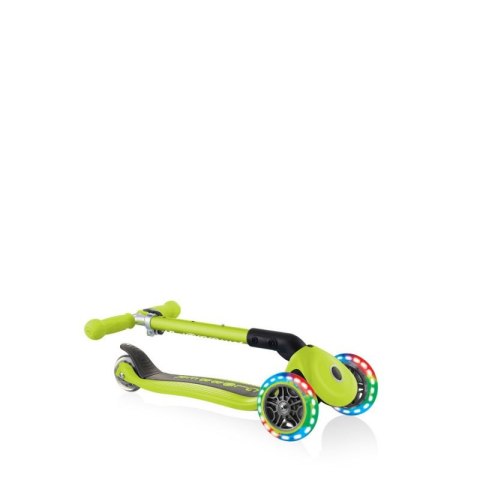 Hulajnoga 3-kołowa Globber Foldable Lights Lime Green Jr 437-106 Globber