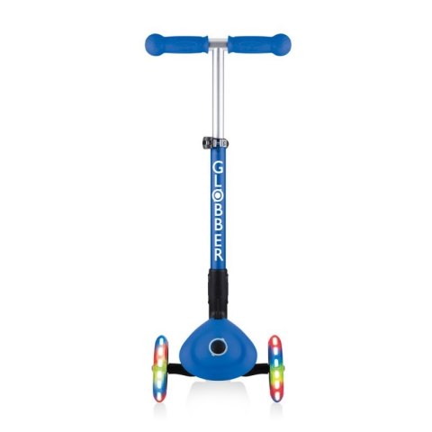 Hulajnoga 3-kołowa Globber Foldable Lights Navy Blue Jr 437-100 Globber