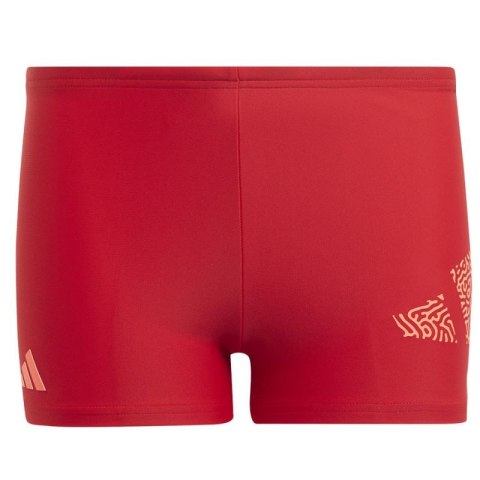 Kąpielówki adidas 3 Bar Log Boxer Jr IC4739 Adidas