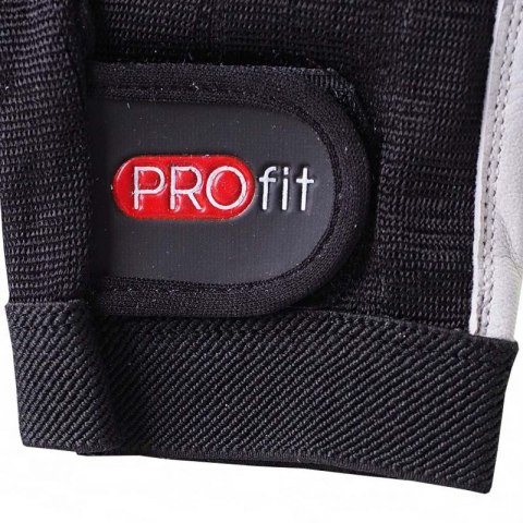 Rękawice kulturystyczne Profit Pro czarne 1615 PROfit