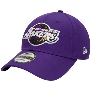 Czapka z daszkiem New Era 9Forty Los Angeles Lakers NBA Print Infill Cap 60298639 New Era