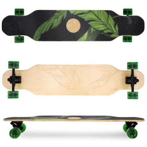 Deskorolka freeride longboard Spokey longbay pro 9506999000 940997 Spokey