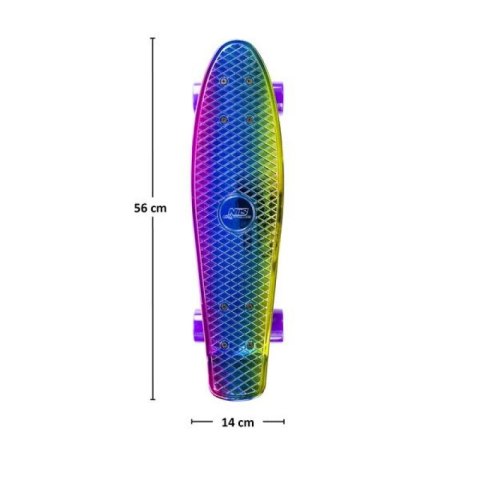 Deskorolka Nils Extreme ELECTROSTYLE PENNYBOARD PNB01 BLUE Nils Extreme