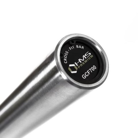 Gryf do crosffitu HMS Premium GCF700 220 cm 20 kg HMS