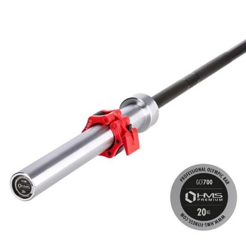 Gryf do crosffitu HMS Premium GCF700 220 cm 20 kg HMS
