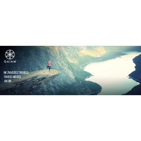 Mata do jogi Gaiam "SUNDIAL LAYERS" 6mm 62432 Gaiam