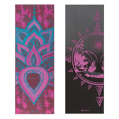 Mata do jogi dwustronna Gaiam "BE FREE" 6mm 62031 Gaiam