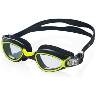 Okulary pływackie Aqua-Speed Calypso czarno-zielone Aqua-Speed