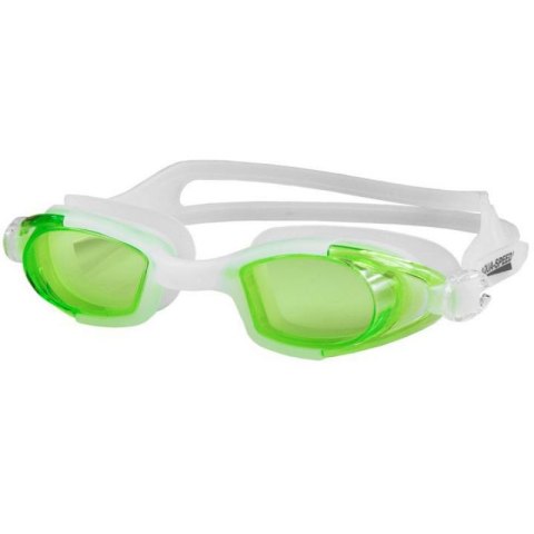 Okulary pływackie Aqua-Speed Marea biało-zielone Aqua-Speed
