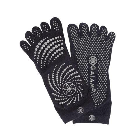Skarpety antypoślizgowe Gaiam czarne S/M 52223 Gaiam