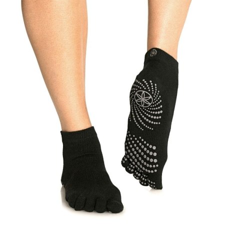 Skarpety antypoślizgowe Gaiam czarne S/M 52223 Gaiam