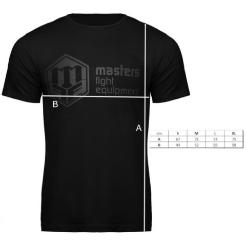 Koszulka Masters M TS-BLACK 04111-01M Masters