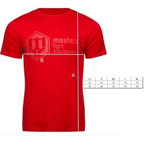 Koszulka Masters M TS-RED 04112-02M Masters