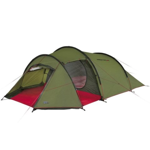 Namiot High Peak Falcon 4 LW oliwkowo-czerwony 10334 High Peak