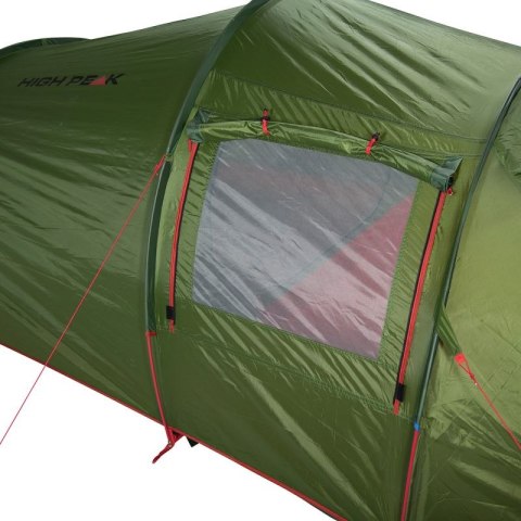 Namiot High Peak Falcon 4 LW oliwkowo-czerwony 10334 High Peak