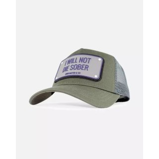 JOHN HATTER & CO I WILL NOT DIE SOBER RUBBER R-1054-U00 JOHN HATTER & CO