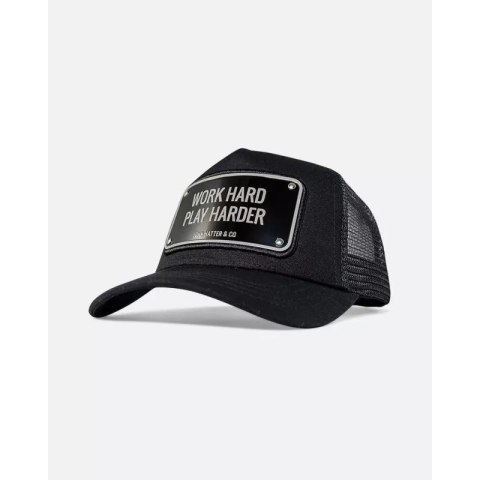 JOHN HATTER & CO WORK HARD PLAY HARDER BLACK 1-1073-U00