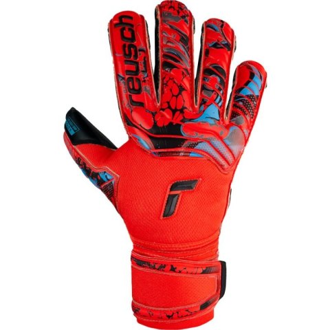 Rękawice bramkarskie Reusch Attrakt Gold X Evolution Cut Finger Support M 53 70 950 3333 Reusch
