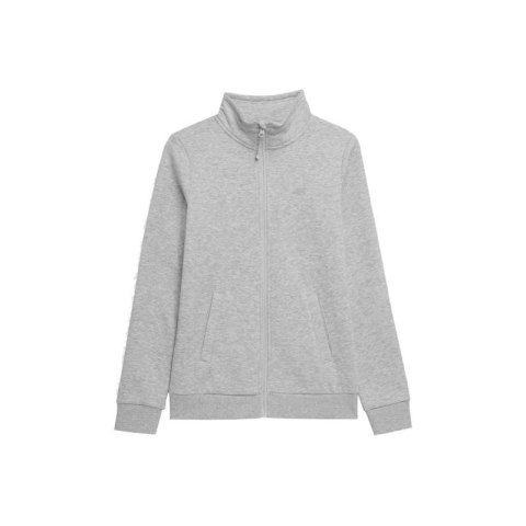 Bluza 4F W 4FSS23TSWSF371 chłodny jasny szary malanż 4f