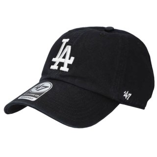 Czapka z daszkiem 47 Brand MLB Los Angeles Dodgers 47 Clean Up Cap B-RGW12GWS-BKJ 47 Brand