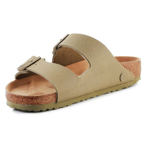 Klapki Birkenstock Rivet Logo Vegan Canvas Faded M 1023958 Birkenstock