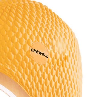 Czepek pływacki bąbelkowy Crowell Java pomarańczowy kol.9 Crowell