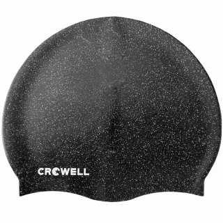 Czepek pływacki silikonowy Crowell Recycling Pearl czarny kol.1 Crowell