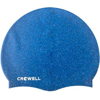 Czepek pływacki silikonowy Crowell Recycling Pearl niebieski kol.5 Crowell