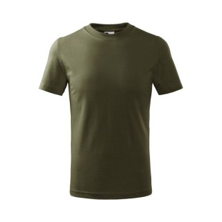 Koszulka Malfini Basic Jr MLI-13869 military Malfini