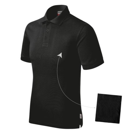 Koszulka polo Rimeck Resist Heavy Polo M MLI-R2001 czarny Rimeck