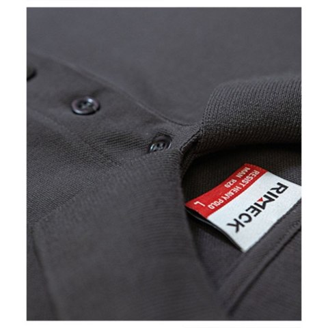 Koszulka polo Rimeck Resist Heavy Polo M MLI-R2001 czarny Rimeck