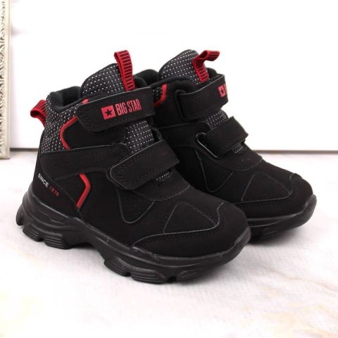 Buty sportowe wysokie Big Star Jr INT1883 czarne Big Star