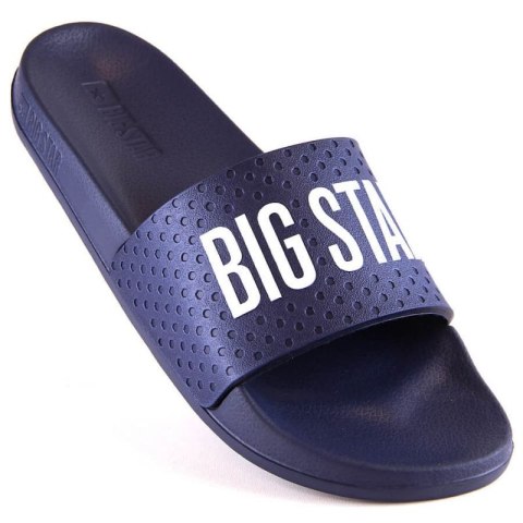 Klapki piankowe Big Star Jr INT1908C granatowe Big Star