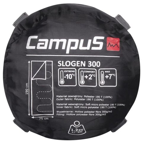 Śpiwór Campus Slogen 300 Right Sleeping Bag CUP701123200 Campus